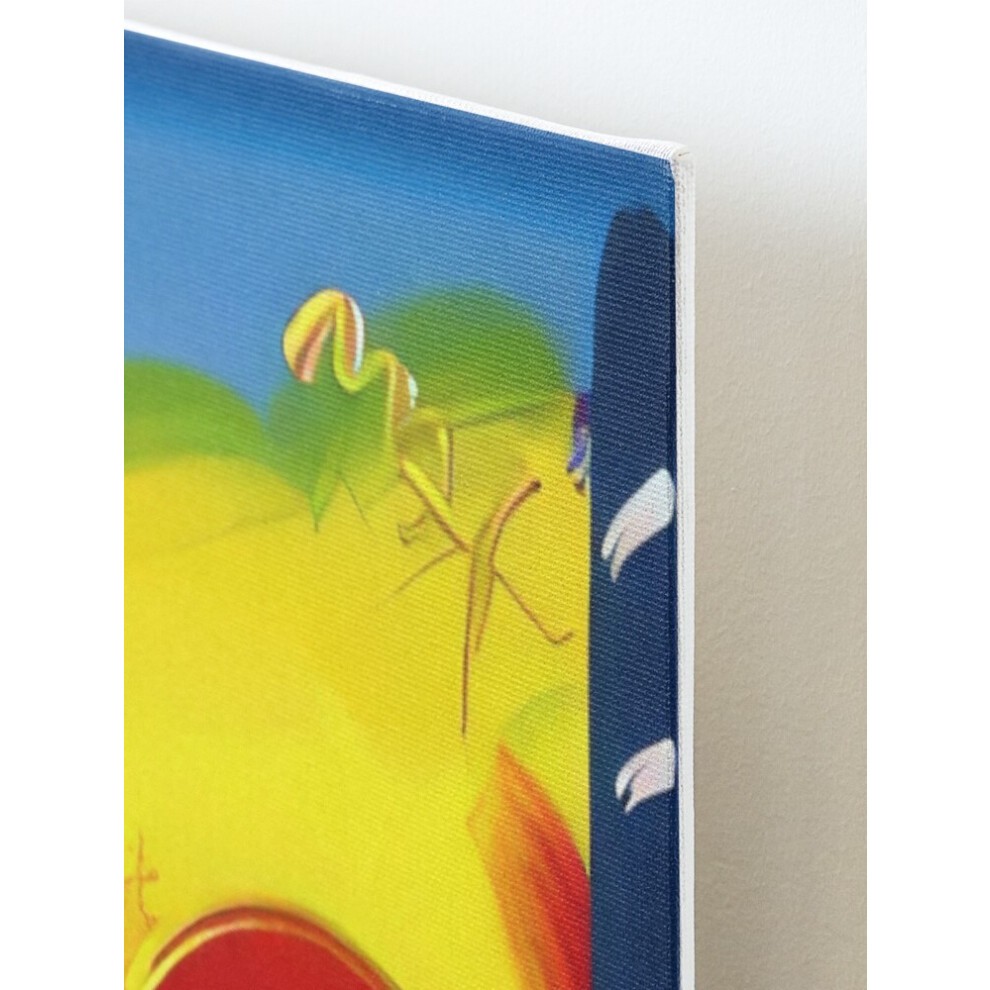 Framed Canvas Print Peter Max=9797 DIY Install Kit - 16x20