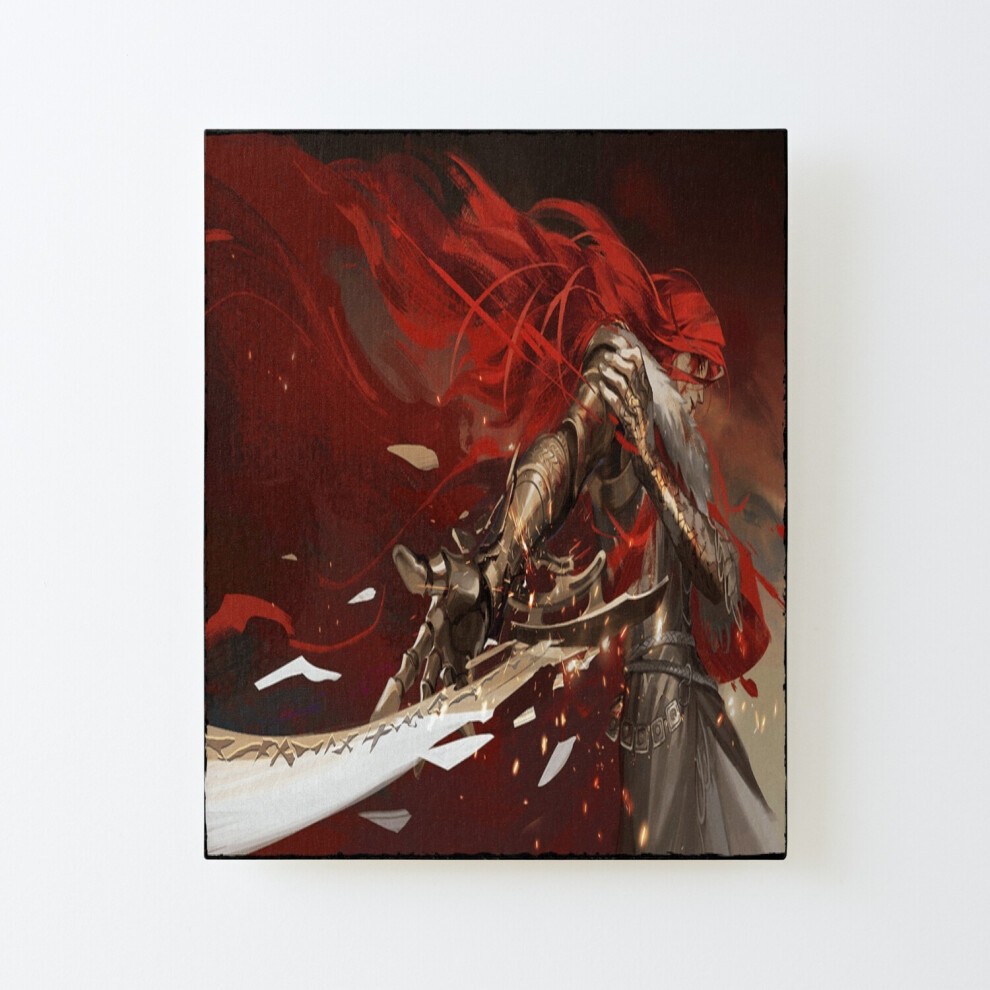Framed Canvas Print [Elden Ring] Malenia, Blade of Miquella (Malenia, Goddess of Rot)=9332 DIY Install Kit - 16x20