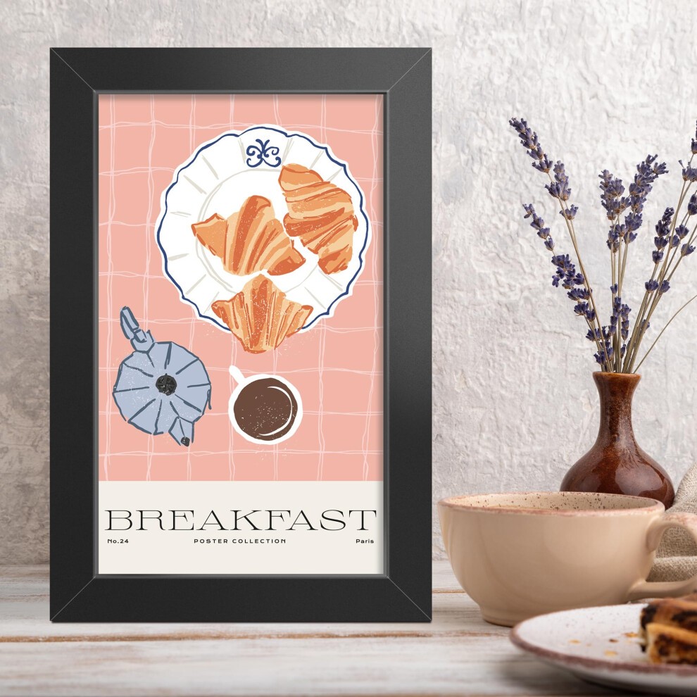 LaVie Home 12x17 Picture Frame for Wall Display  12x17 Black Picture Frame with HD Plexiglas  12 X 17 Poster Frame 1 Pack  Display Frame for Vertical