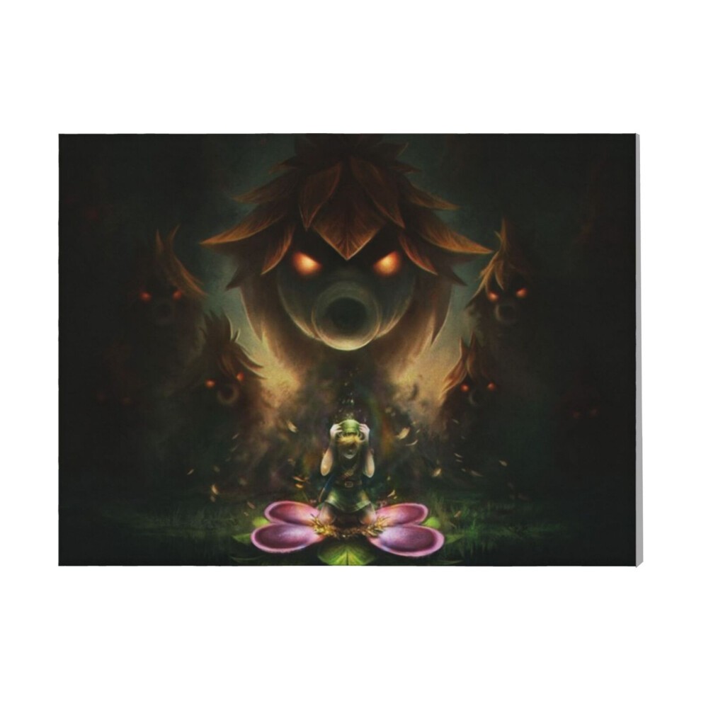 (the Legend of Zelda=4719) Canvas Print Framed DIY Install Kit- 16x20