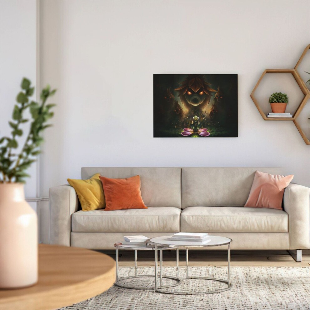 (the Legend of Zelda=4719) Canvas Print Framed DIY Install Kit- 16x20