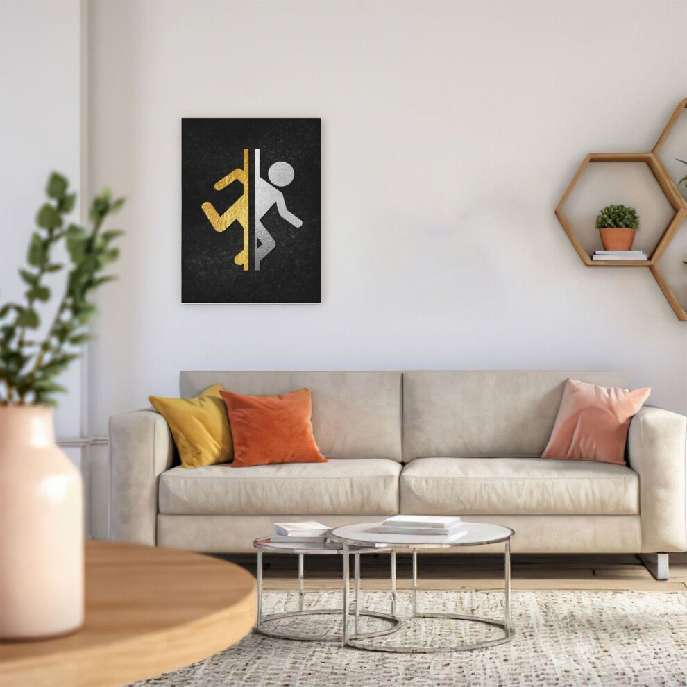(Portals=6678) Canvas Print Framed DIY Install Kit- 16x20
