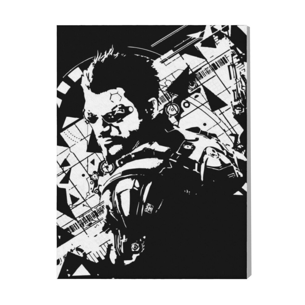 (Human Revolution=4875) Canvas Print Framed DIY Install Kit- 16x20