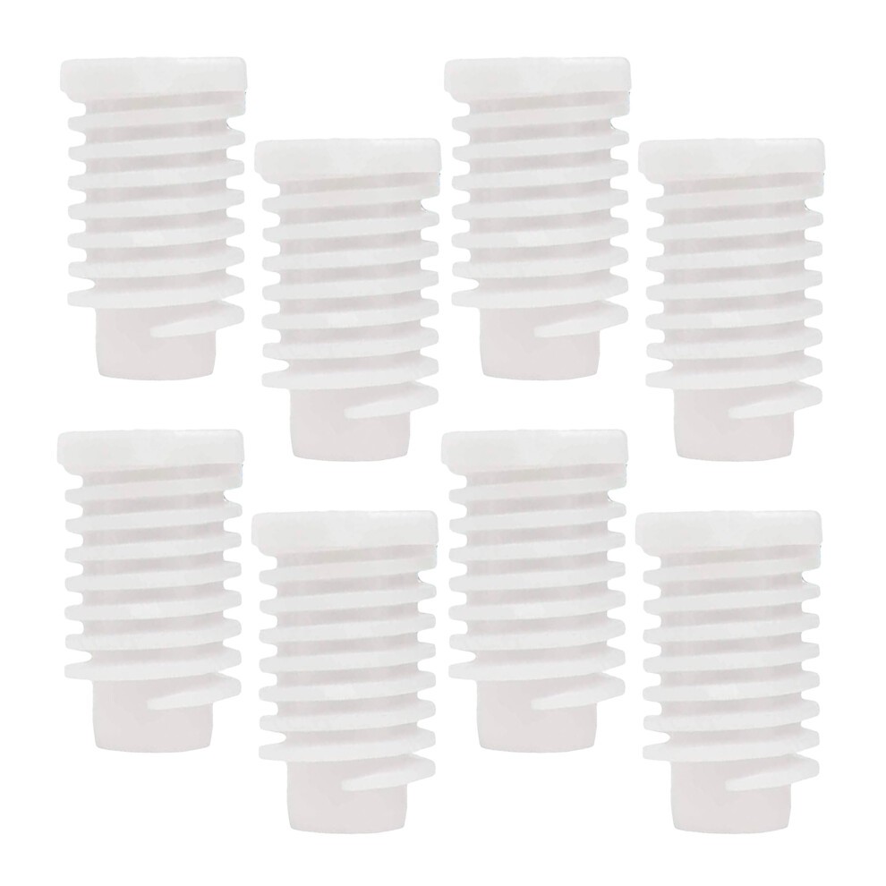 PartsBroz 49621 Dryer Leveling Leg Foot Feet (8-Pack) - Compatible with Whirlpool Kenmore Maytag KitchenAid - Replaces AP4295805 PS1609293 279810 4962