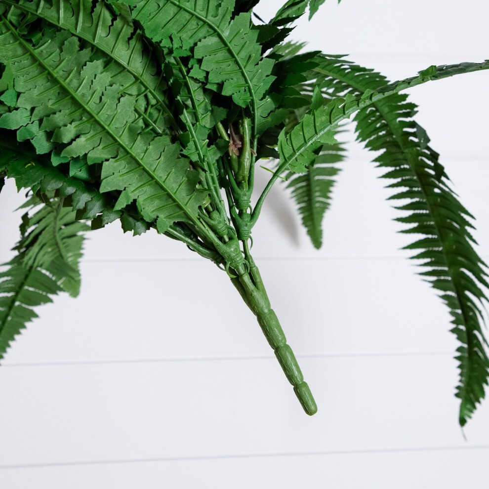 Nearly Natural 6051-S2 48? Boston Fern (Set of 2), 2 Piece,Green thumbnail