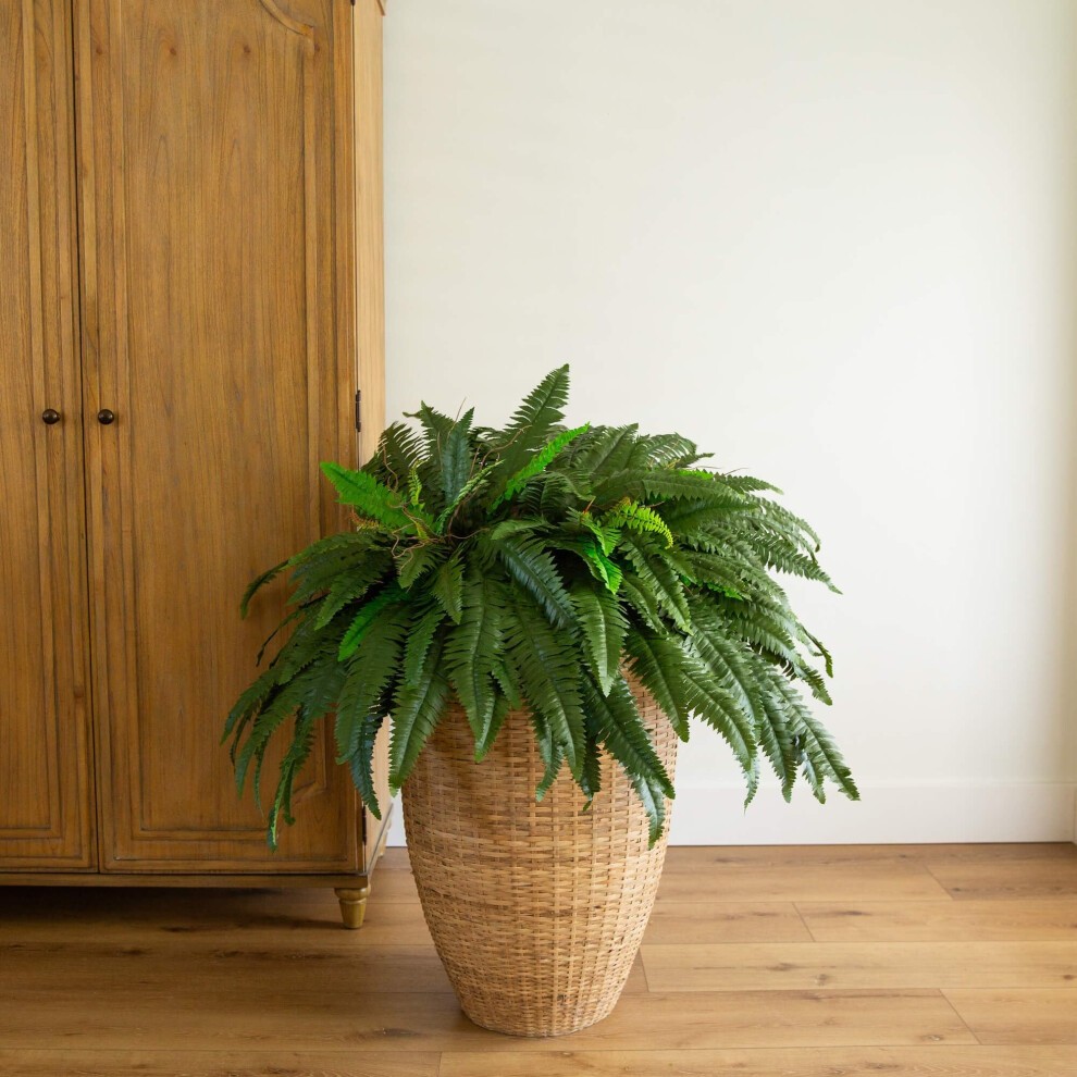 Nearly Natural 6051-S2 48? Boston Fern (Set of 2), 2 Piece,Green thumbnail