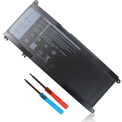 15.2V 56Wh 33YDH Battery for Dell Inspiron 17 7000 7773 7779 7778 7786 2-in-1 15 7577 Latitude 15 3590 3580 3490 3380 G5 15 5587 G3 3579 3779 G7 7588 