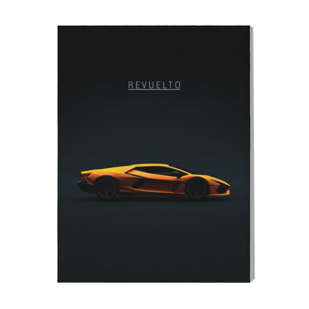 (2023 Lamborghini Revuelto=4888) Canvas Print Framed DIY Install Kit- 16x20