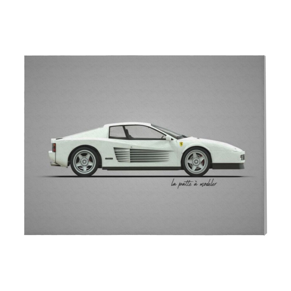 (Ferrari TR Miami V=9546) Canvas Print Framed DIY Install Kit- 16x20