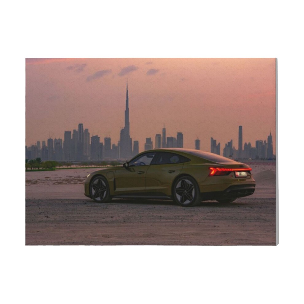(Audi RS=4962) Canvas Print Framed DIY Install Kit- 16x20