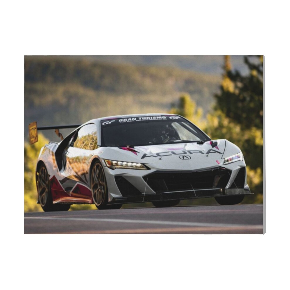 (Acura NSX Type S=9253) Canvas Print Framed DIY Install Kit- 16x20