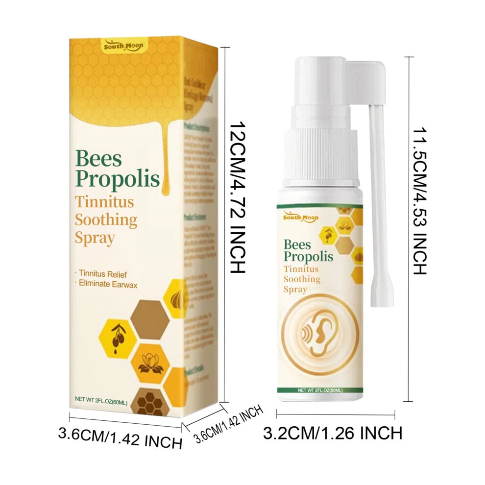 Effective Care Spray with Natural Propolis to Relieve Ear Noises â Practical and Gentle Product for Daily Use