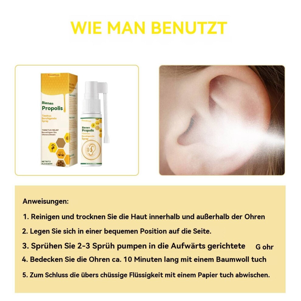 Effective Care Spray with Natural Propolis to Relieve Ear Noises â Practical and Gentle Product for Daily Use thumbnail