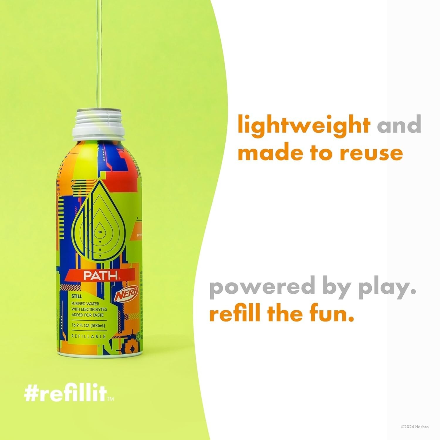PATH - Still Water Ultra-Purified - PH-Balanced - NERF Limited-Edition Pack of 9 thumbnail