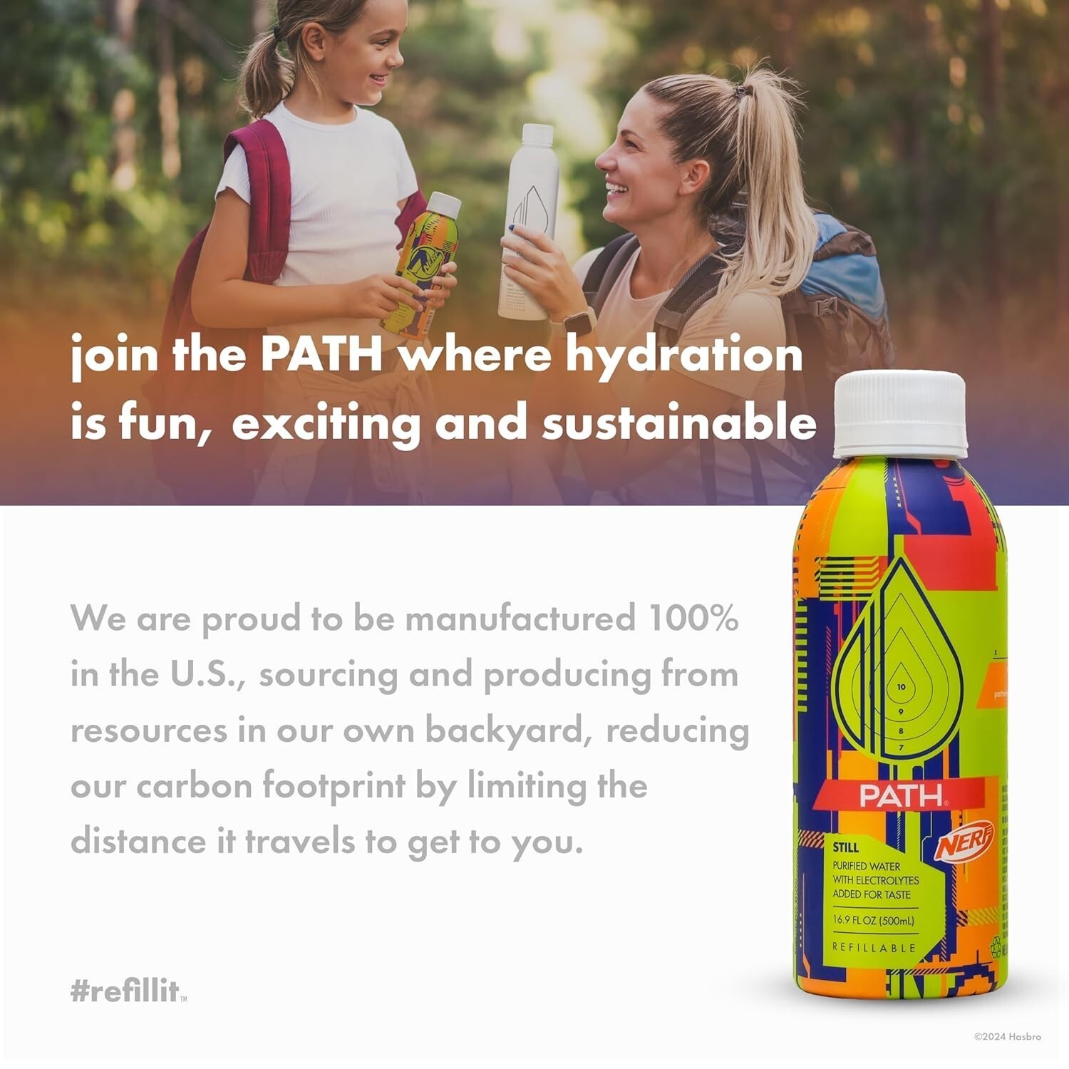 PATH - Still Water Ultra-Purified - PH-Balanced - NERF Limited-Edition Pack of 9 thumbnail