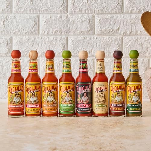 Cholula Hot Sauce, Extra Hot, Product of Mexico, Blend of Arbol & Piquin Peppers for Bringing Extra Hot Heat to Tacos, Eggs, Pizza and More, 5 Fl Oz thumbnail
