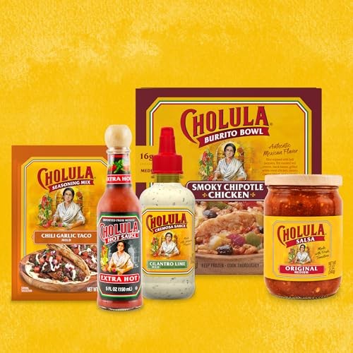 Cholula Hot Sauce, Extra Hot, Product of Mexico, Blend of Arbol & Piquin Peppers for Bringing Extra Hot Heat to Tacos, Eggs, Pizza and More, 5 Fl Oz thumbnail