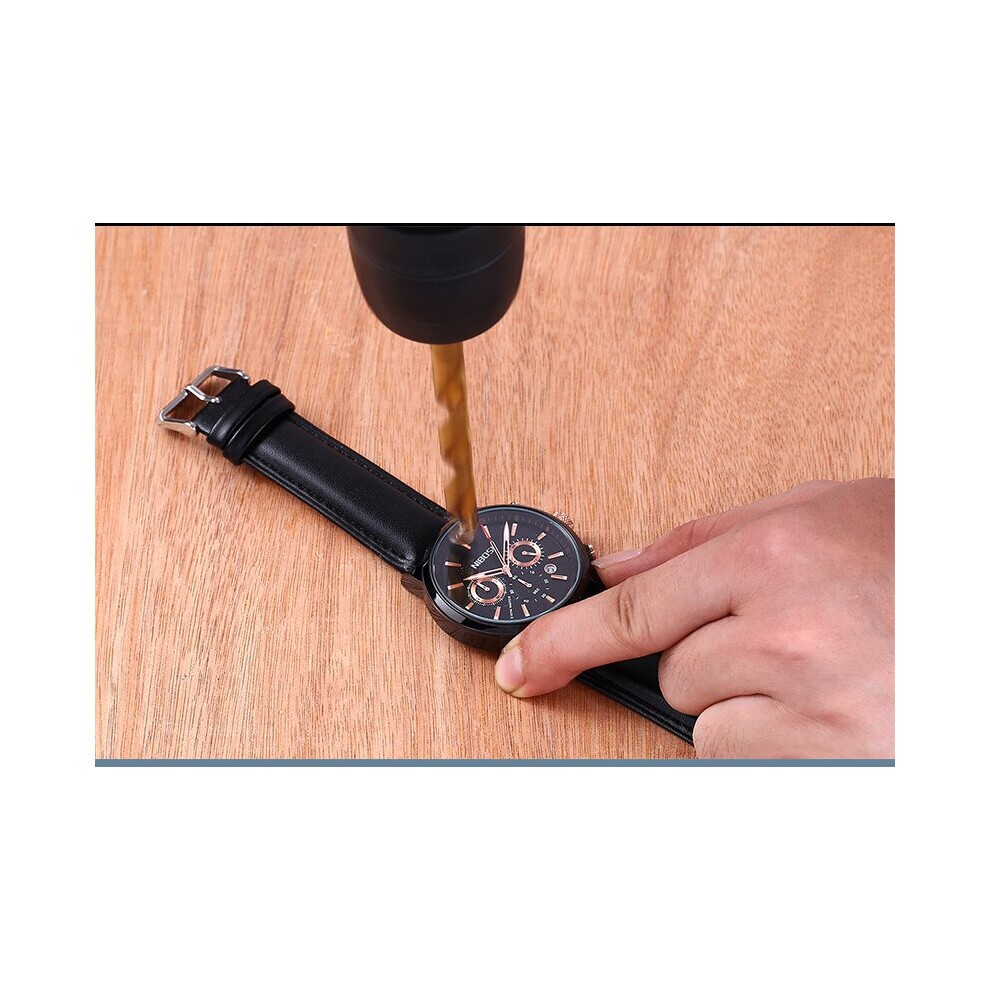 Mens Watches Top Stainless Quartz Watch Men Casual Sport Chronograph Waterproof Wristwatch Montre 2313 thumbnail