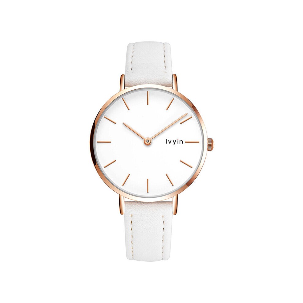 Lvyin Ceramic Watch Women Waterproof Quartz Watch Lady Business Clock Women Dress Watch 8654
