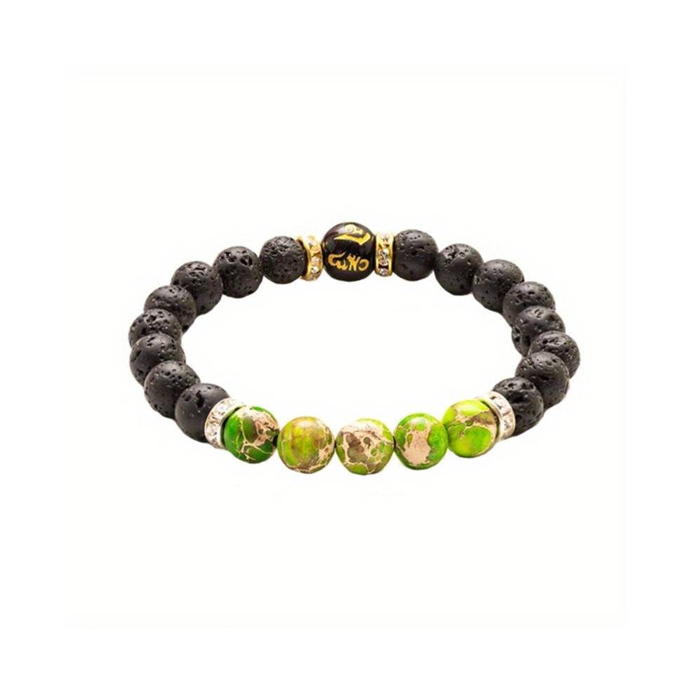 (AL-0134-1, 8mm) New Popular Bracelets, Colorful Natural Stone Crystals, Men and Women, Relieve Anxiety, Yoga Meditation Bracelets, Women's Bracelets thumbnail