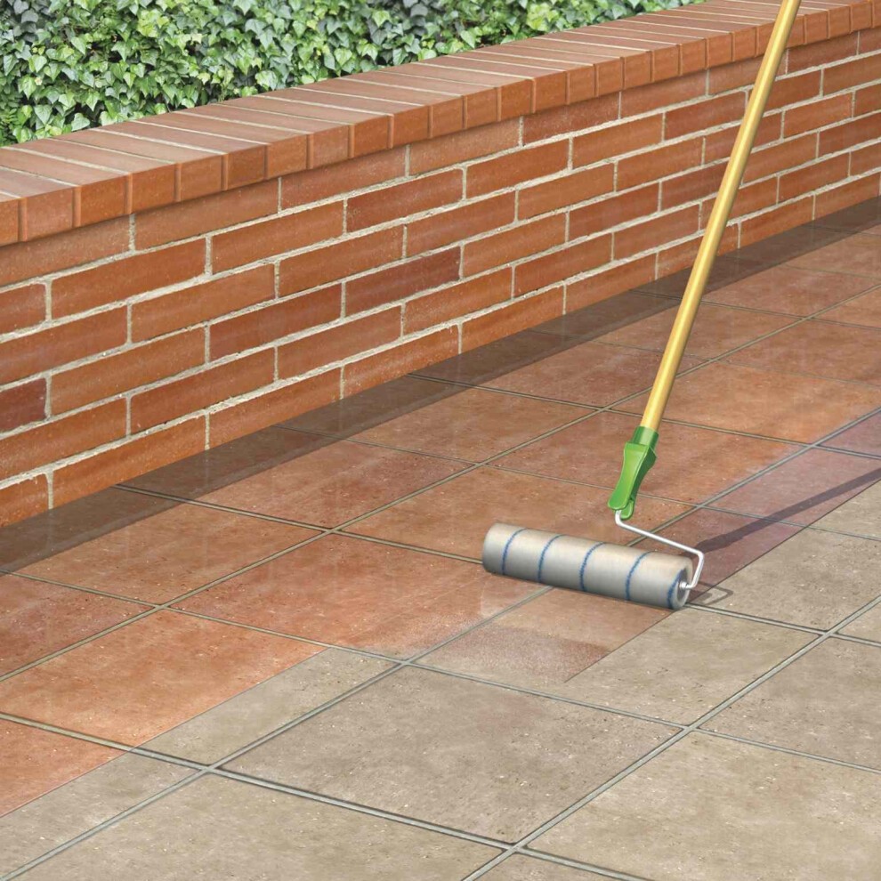 Sika Patio Seal Paving  Water Base Sealer and Appearance Enhancer for New and Recently Cleaned & Everbuild 405 Path & Patio Seal  Long Lasting, Solv thumbnail
