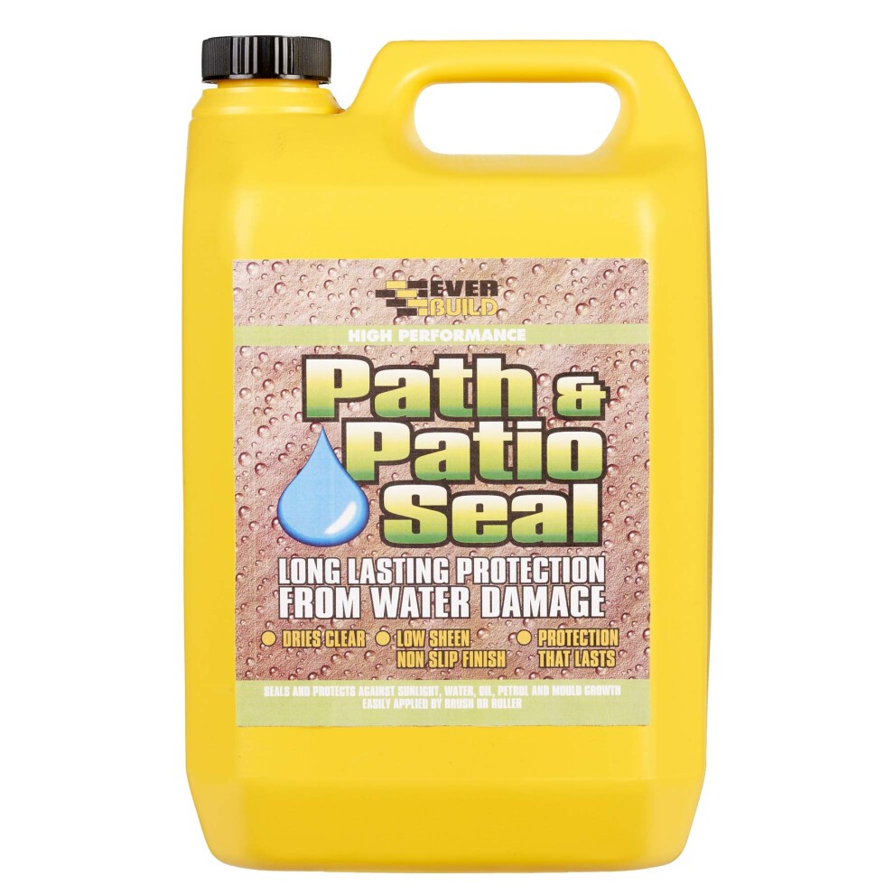 Sika Patio Seal Paving  Water Base Sealer and Appearance Enhancer for New and Recently Cleaned & Everbuild 405 Path & Patio Seal  Long Lasting, Solv thumbnail