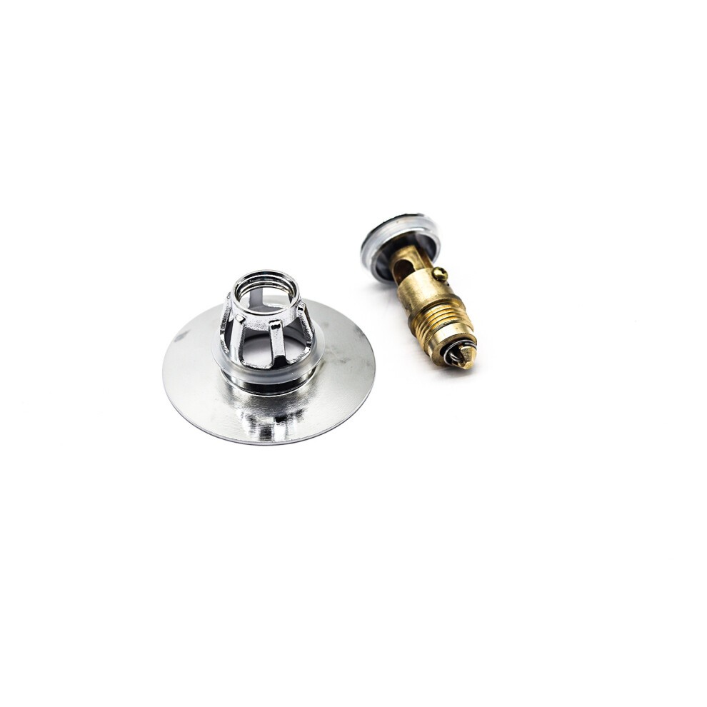 Universal Sink Plug Replacement with Extra Rings(30-55mm/1.8-2.2in) |Push Type Copper Bounce Core Bath Plugs |Premium Pop up Sink Plugs for Bathroom & thumbnail
