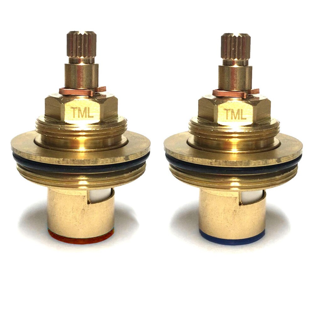Franke Zurich Fully Compatible SMR 1212R Tap Cartridge Valve Pair and Set of Bushes 3408R 133.0069.391