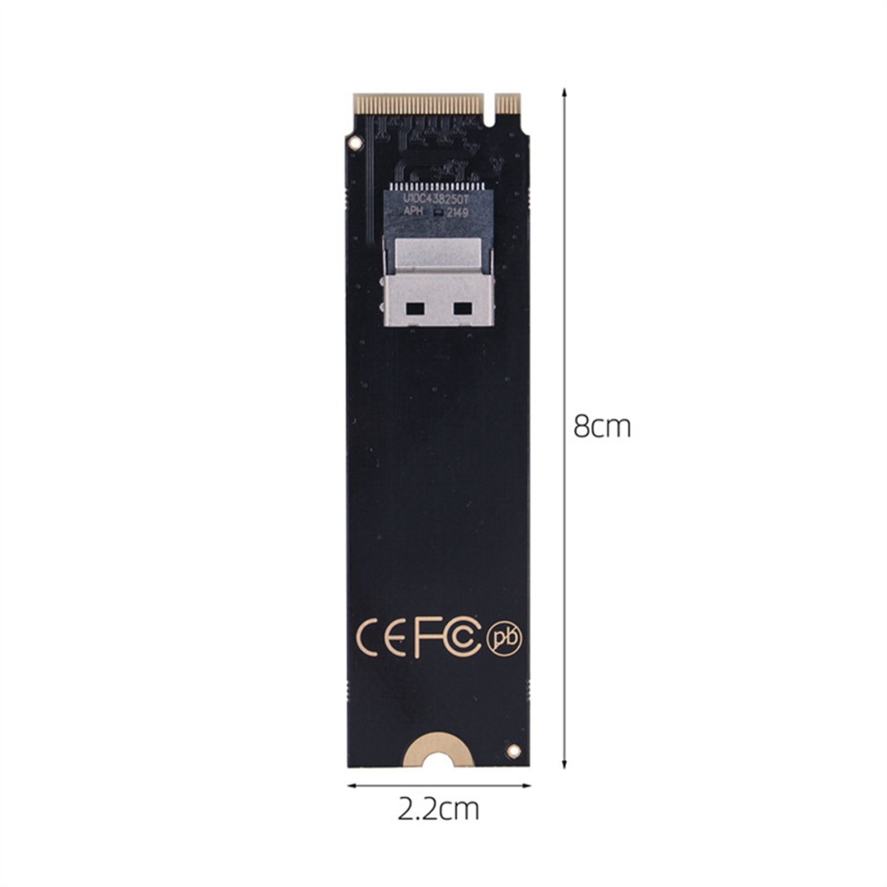 NGFF M-Key NVME to SFF-8654 Slimline SAS Card Adapter thumbnail