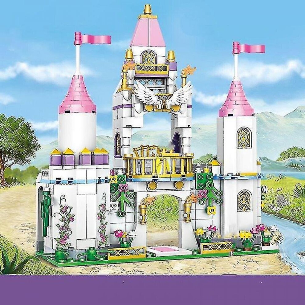 96s Private Luxury Villa Building Blocks Toys Compatible with 5588 Friends Princess House Castle Bricks Toys Children Gifts