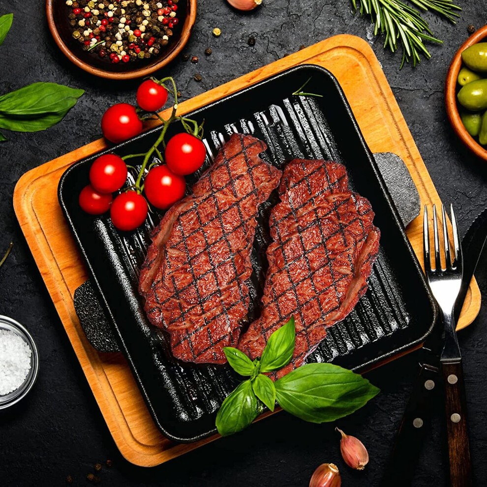 2 Pcs Artificial Fake Steak Props Simulation Food Fake Cooked Roast Beef Meat Kitchen Display thumbnail