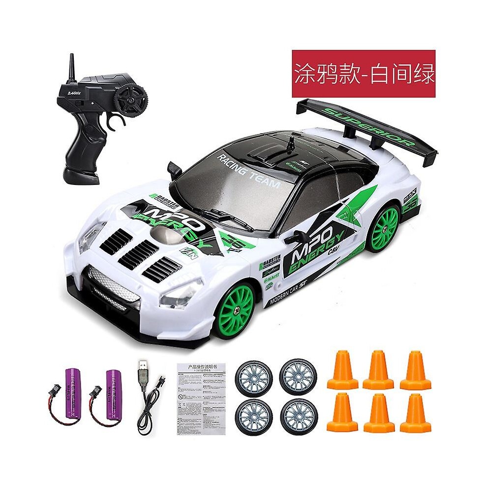 (GTR W-2B) Chinese Electric Mini Rc Cars Remote Radio Control  Drift 4wd Fast and Furious 30 Km/h for Adults Boys Kid Toy Gift