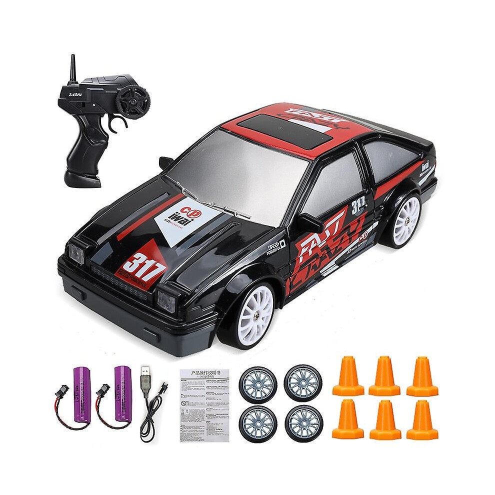 (HONDA-2B) Chinese Electric Mini Rc Cars Remote Radio Control  Drift 4wd Fast and Furious 30 Km/h for Adults Boys Kid Toy Gift