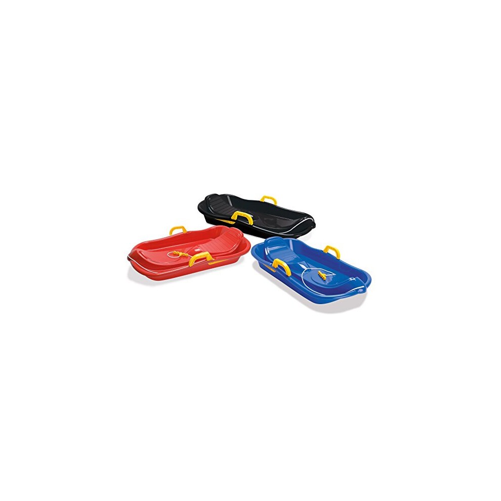 Dantoy Bob Sledge with Brakes, Toboggan for Winter Snow, Made in Denmark (Various Colours)