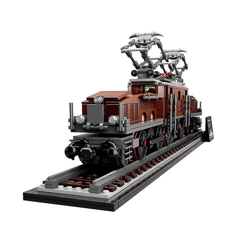 2022 10277 Crocodile Locomotive Locomotive Boys and Girls Puzzle Building Blocks Building Blocks Toy Gift Christmas Gift