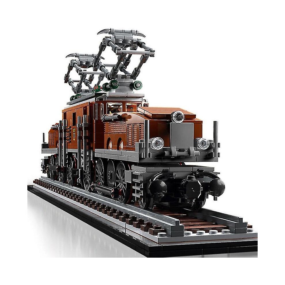 2022 10277 Crocodile Locomotive Locomotive Boys and Girls Puzzle Building Blocks Building Blocks Toy Gift Christmas Gift thumbnail