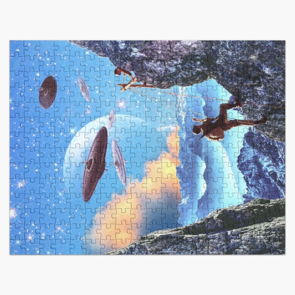 (JOIN the CADETS=4081) Jigsaw Puzzle Wooden 300-Piece for Adults Kids Seniors- Home Decor Family Activity Game Wall Art 38x26cm / 15x10inch Birthday P