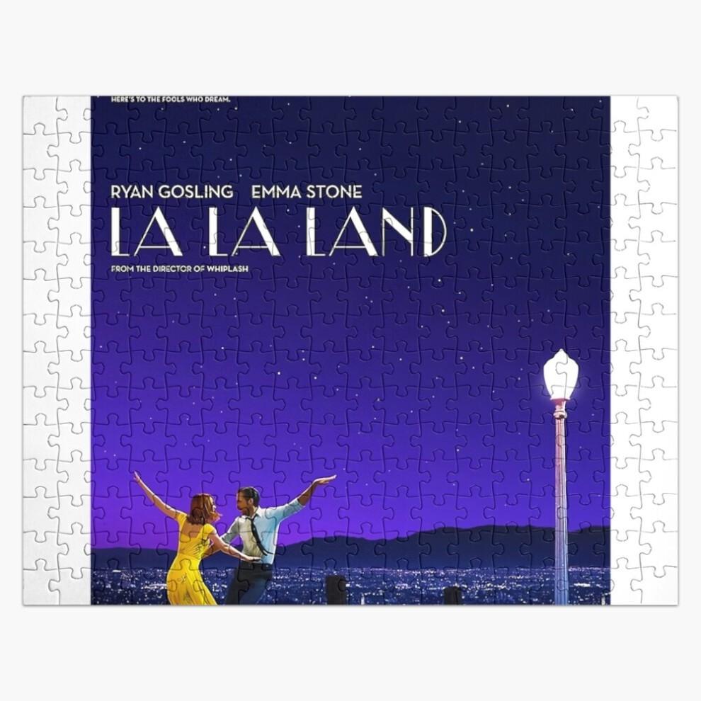 (LA LA LAND=5325) Jigsaw Puzzle Wooden 300-Piece for Adults Kids Seniors- Home Decor Family Activity Game Wall Art 38x26cm / 15x10inch Birthday Party
