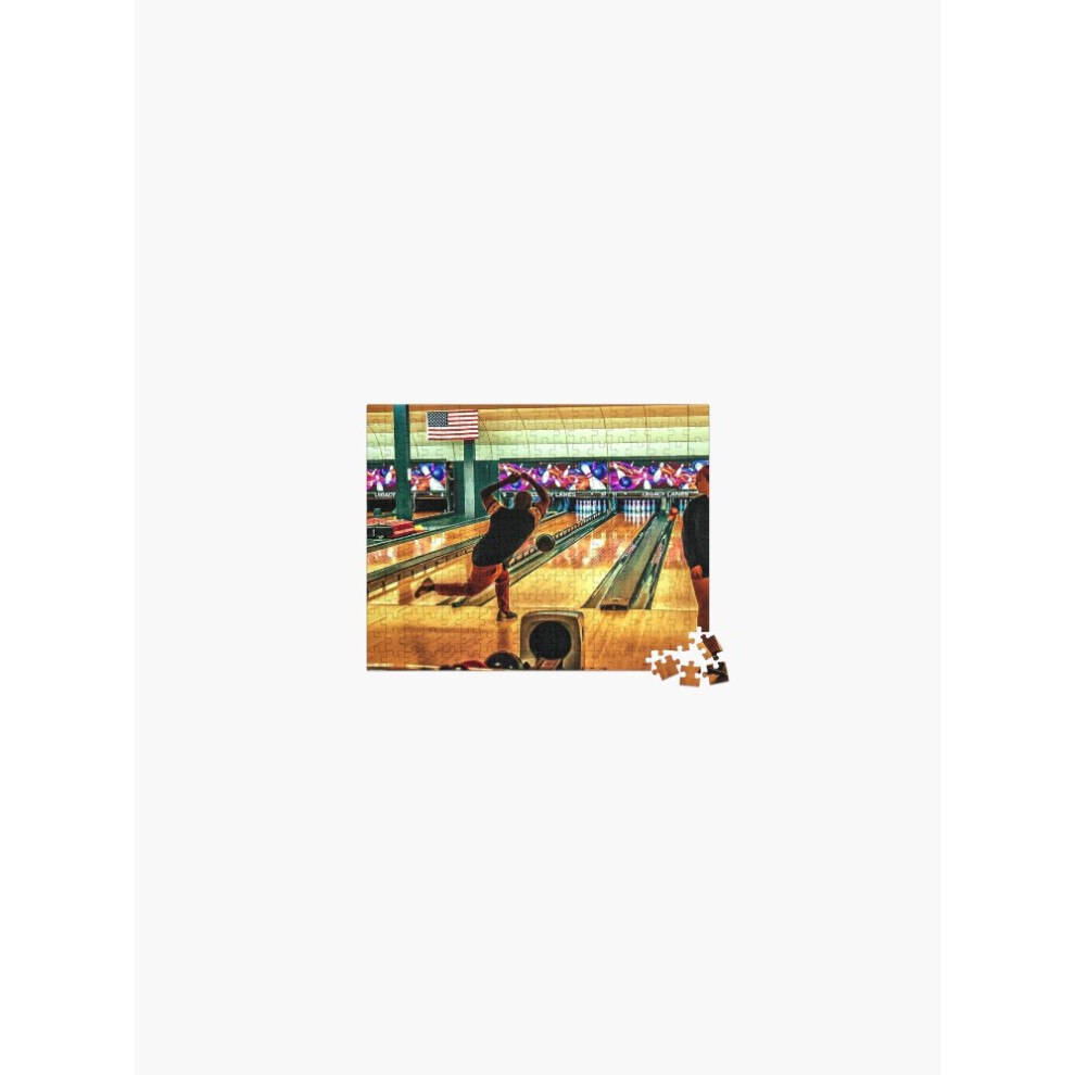 (the Bowler=4973) Jigsaw Puzzle Wooden 300-Piece for Adults Kids Seniors- Home Decor Family Activity Game Wall Art 38x26cm / 15x10inch Birthday Party thumbnail