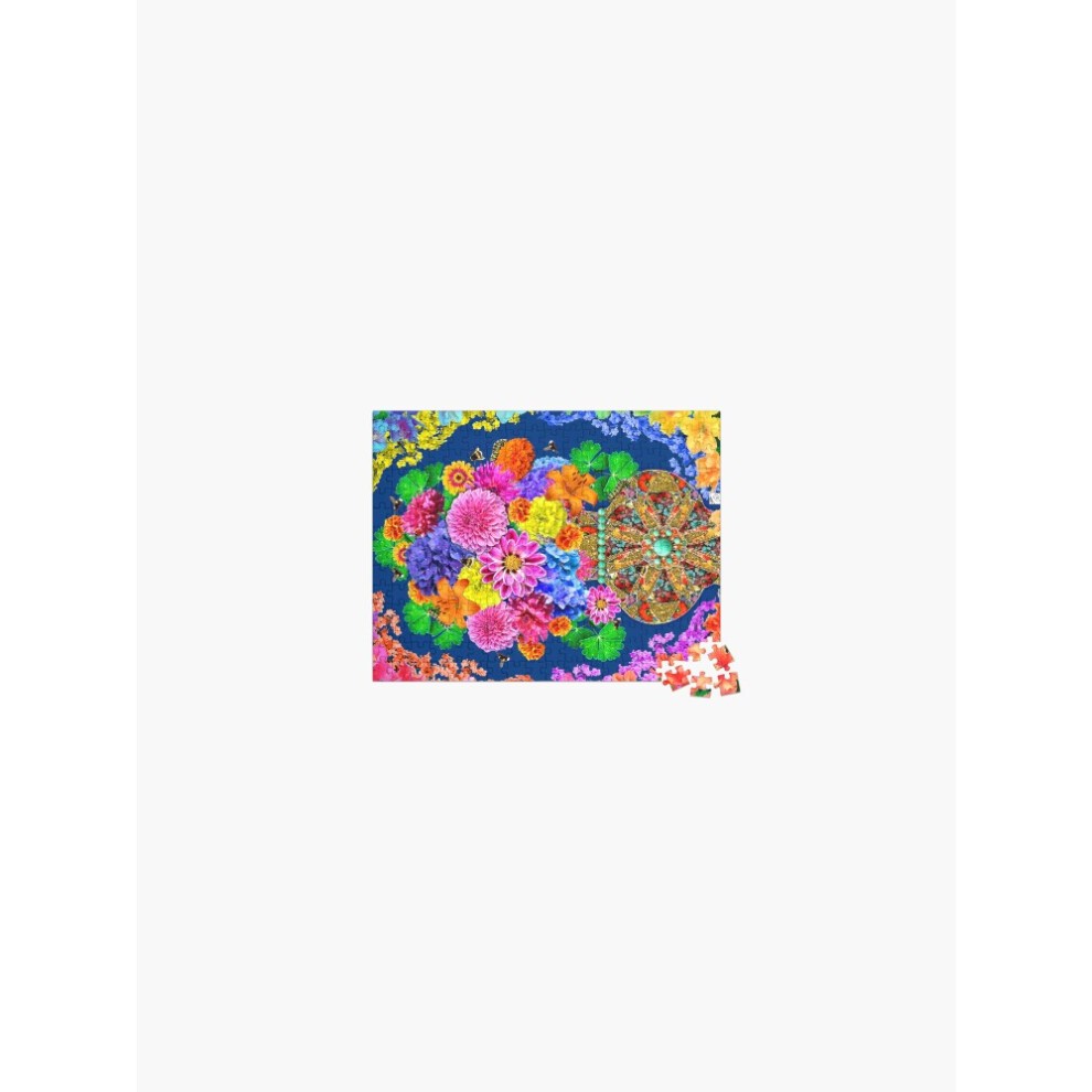 (Katherine's Garden Puzzle=5075) Jigsaw Puzzle Wooden 300-Piece for Adults Kids Seniors- Home Decor Family Activity Game Wall Art 38x26cm / 15x10inch thumbnail