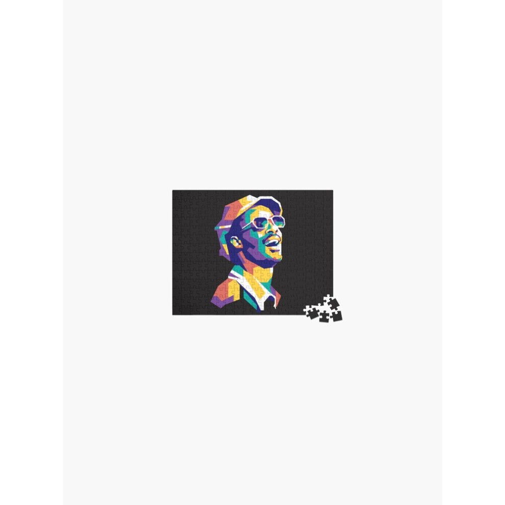 (Stevie Wonder Stevie Wonder=6331) Jigsaw Puzzle Wooden 300-Piece for Adults Kids Seniors- Home Decor Family Activity Game Wall Art 38x26cm / 15x10inc thumbnail