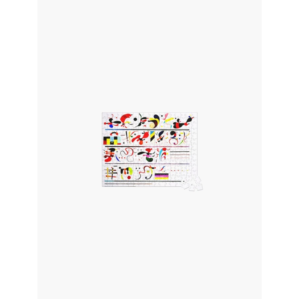 (Succession' Wassily Kandinsky Abstract Art=6678) Jigsaw Puzzle Wooden 300-Piece for Adults Kids Seniors- Home Decor Family Activity Game Wall Art 38x thumbnail