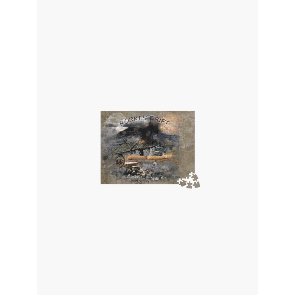 (Battle of Rorkes Drift South Africa 1879=6781) Jigsaw Puzzle Wooden 300-Piece for Adults Kids Seniors- Home Decor Family Activity Game Wall Art 38x26 thumbnail