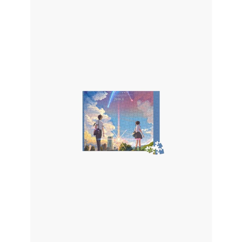 (Kimi No Na Wa Your Name 2016 =6974) Jigsaw Puzzle Wooden 300-Piece for Adults Kids Seniors- Home Decor Family Activity Game Wall Art 38x26cm / 15x10i thumbnail