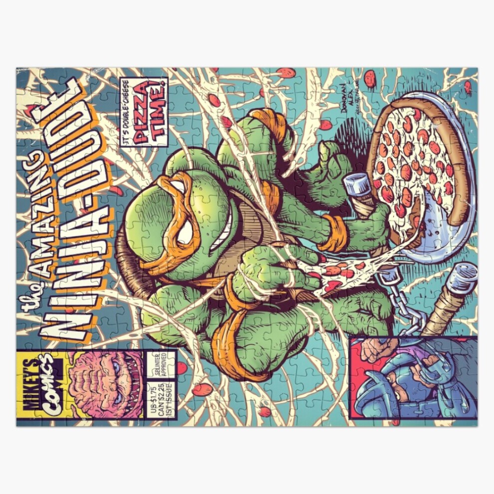 (the Amazing Ninja Dude=8306) Jigsaw Puzzle Wooden 300-Piece for Adults Kids Seniors- Home Decor Family Activity Game Wall Art 38x26cm / 15x10inch Bir