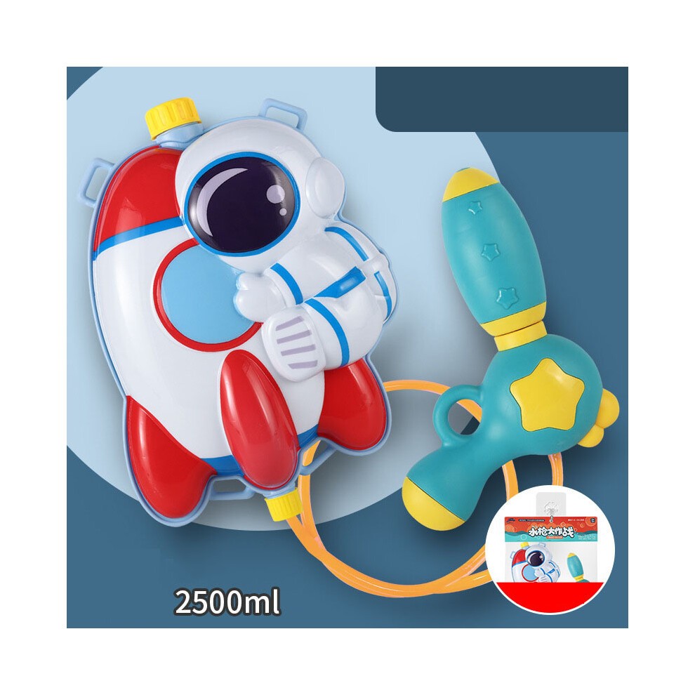 (1500ml 9862) New Kids Animal Backpack Water Toy Pull-Out Beach Play Water Spray Outdoor thumbnail