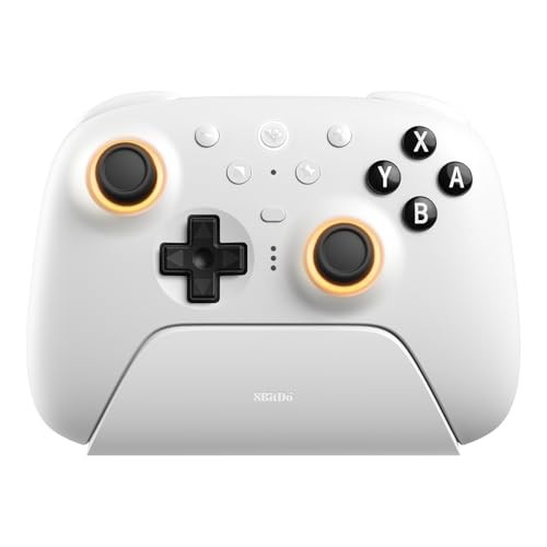 8BitDo - Ultimate 2 Bluetooth Wireless Gaming Controller for Nintendo Switch, PC - White