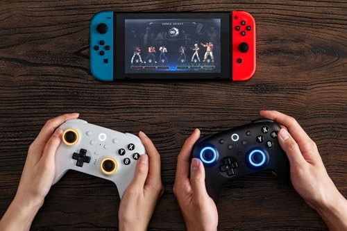 8BitDo - Ultimate 2 Bluetooth Wireless Gaming Controller for Nintendo Switch, PC - White thumbnail