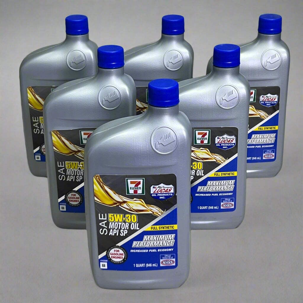 LUCAS (6 PACK) 5W-30 Full Synthetic Motor Oil API SP 1 Qt/ 946 Ml (No Box)
