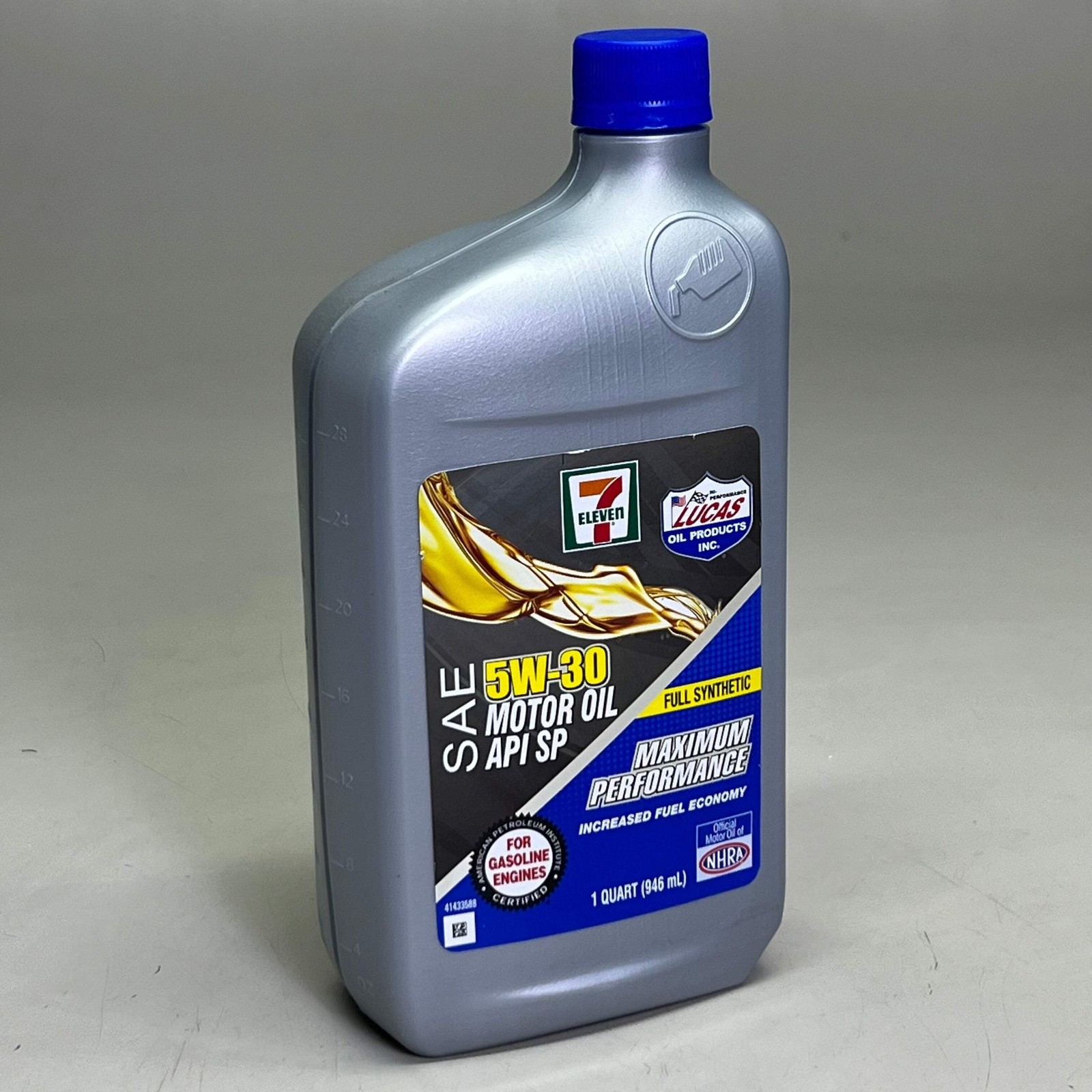 LUCAS (6 PACK) 5W-30 Full Synthetic Motor Oil API SP 1 Qt/ 946 Ml (No Box) thumbnail